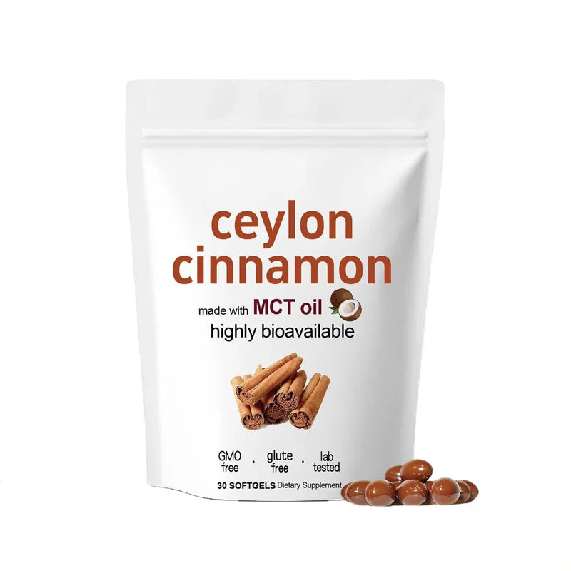 Cinnahealth Ceylon Cinnamon 7,200mg Equivalent with MCT Oil